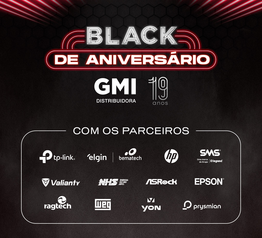 BLACK DE ANIVERSÁRIO