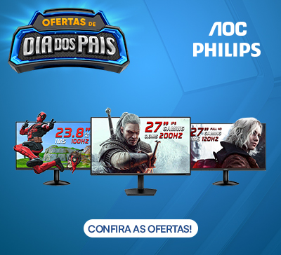 Ofertas de Dia dos Pais - AOC PHILIPS