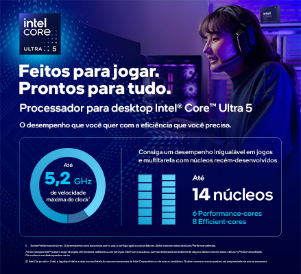 Processadores Intel Core Ultra 5