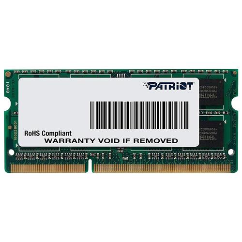 Memória para Notebook DDR3 Patriot Signature, 4GB, 1600MHz