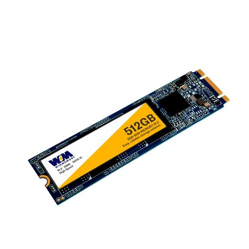 SSD Win Memory, 512GB, M.2 Sata III 2280, Leitura 560MB/s e Gravação 540MB/s
