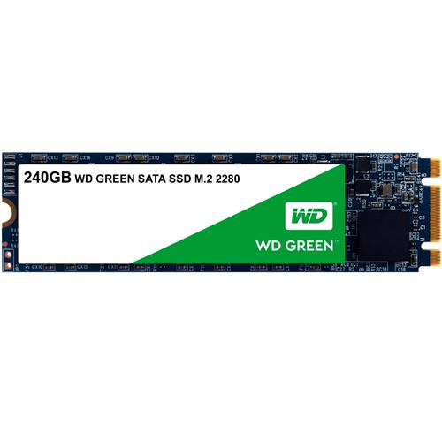 SSD WD Green, 240GB, M.2 Sata III 2280, Leitura 545MB/s e Gravação 465MB/s