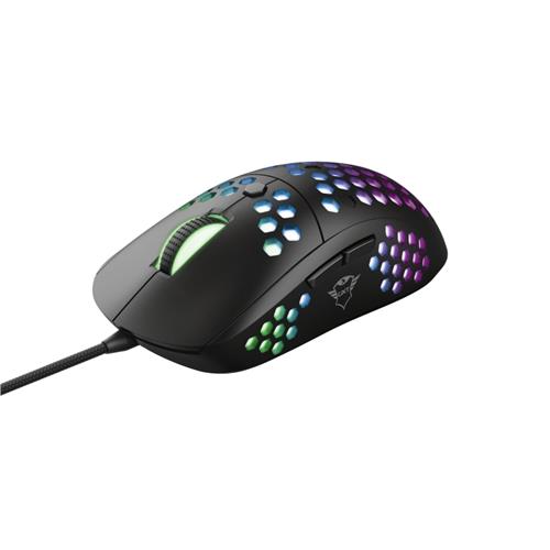 Mouse Gamer Trust GXT 960 Graphin, RGB, 10000 DPI, 6 Botões Programáveis, USB, Preto