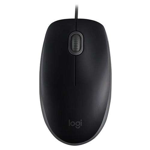 Mouse Logitech M110 Silent, 1000 DPI, 3 Botões, USB, Preto