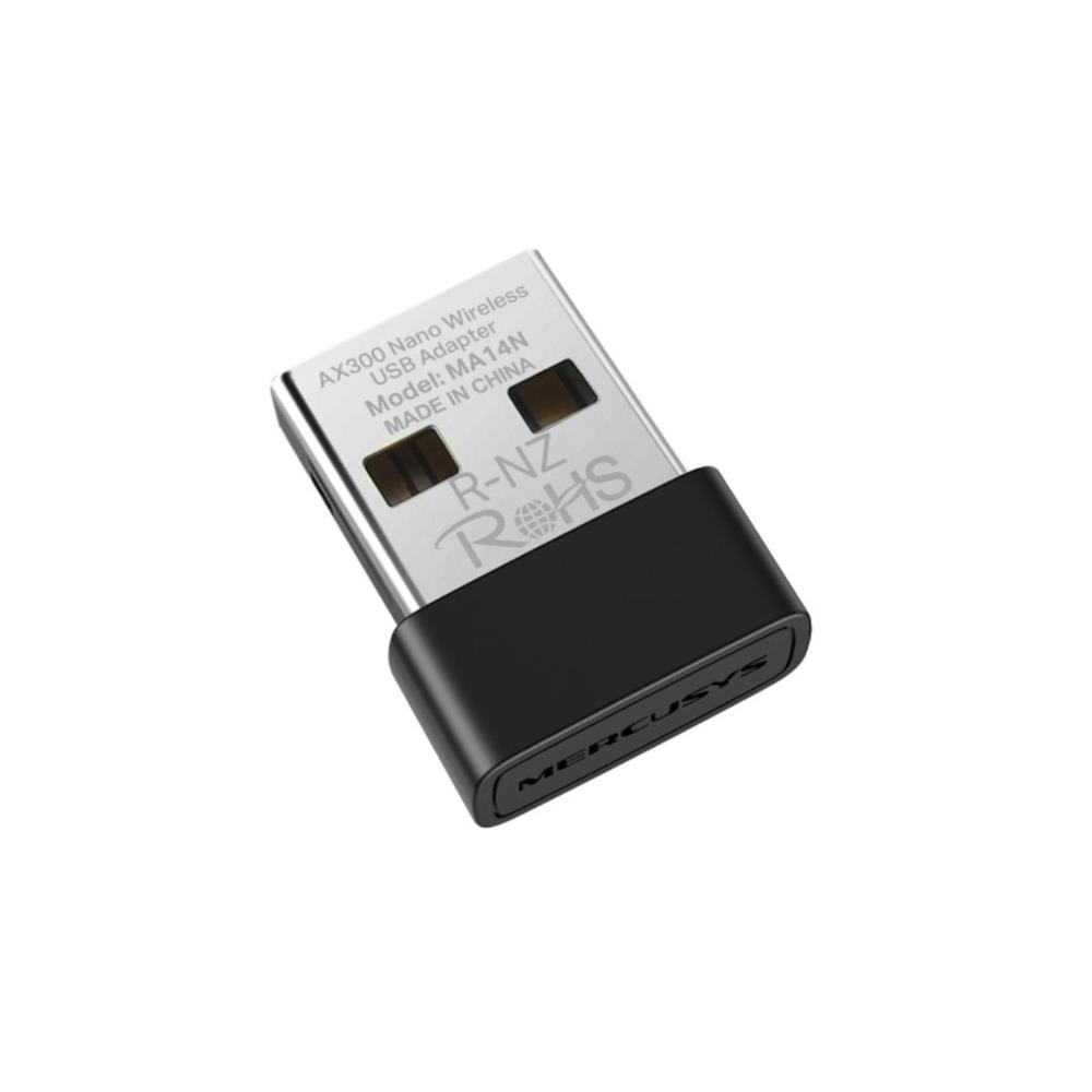 Adaptador Mercusys MA14N, Wi-Fi, USB Nano, Conectividade Rápida e Compacta