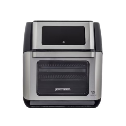 Air Fryer Oven Black+Decker Gourmand Gris AFO12G-B2, 12L, 5 em 1, 1500W, 220V