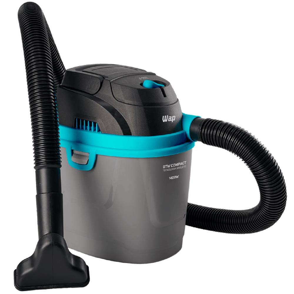 Aspirador de Pó e Água WAP GTW Compact, 1400W, 5.5L, 127V, Cinza