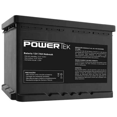 Bateria Powertek EN013 12V 7AH p/ Nobreak