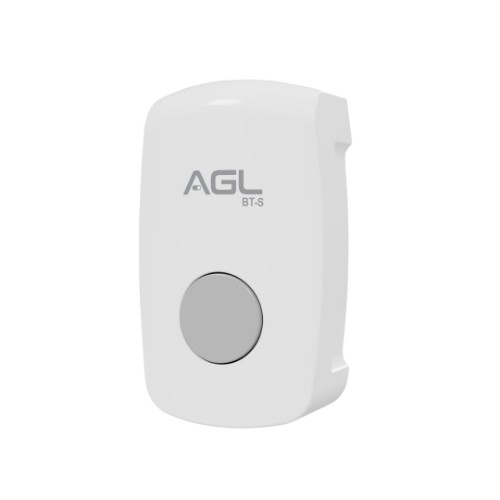Botoeira Simples AGL BT-S, 12V, Sobrepor, Contato Seco NA/NF, IP62, Branca