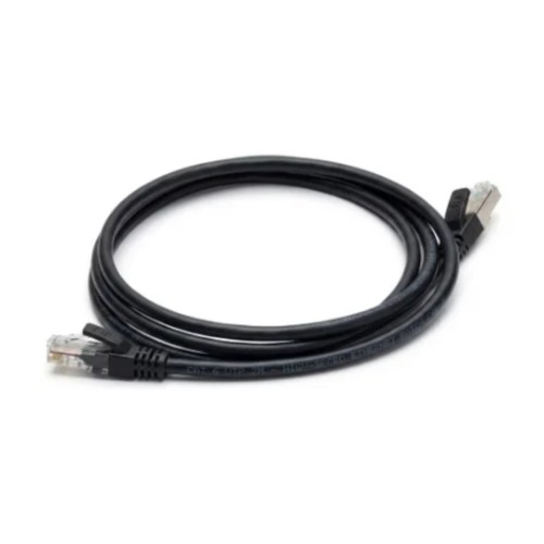 Cabo de Rede Prysmian Patch Cord CAT6, U/UTP, LSZH, 24 AWG, RJ45, 1,5 Metros, Preto, 10718551