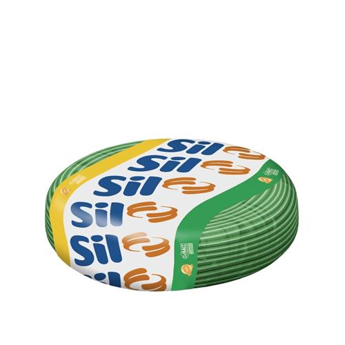 Cabo Flexível 750V 1,50Mm Verde Com 100 Metros Sil