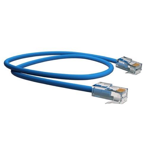 Cabo Patch Cord CAT6 T568A/B 0.5M Azul