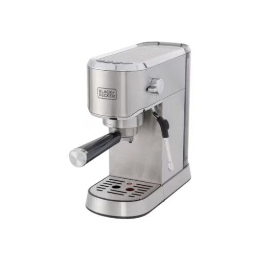 Cafeteira Espresso Automática Black+Decker Gourmand Gris, 20 Bar, Cápsulas e Café em Pó, 220V, CEA1200G-B2