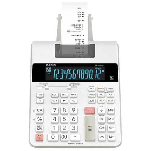 Calculadora Casio FR-2650RC Com Impressora Branco
