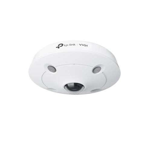 Câmera Panorâmica TP-Link VIGI InSight S655I, 5MP, Lente Fisheye, Cobertura 360°, IP67, Branco