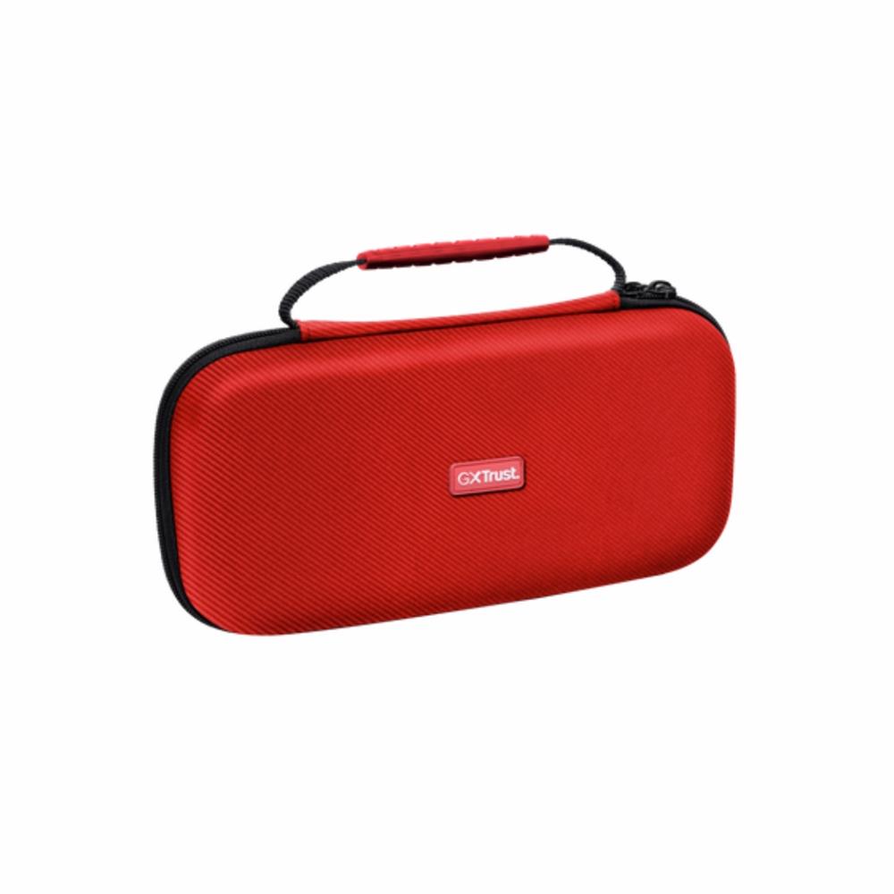 Capa Trust GXT 1248S Hardcase para Nintendo Switch, Proteção, Compacto, Portátil,Vermelho e Azul