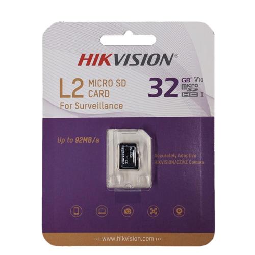 Cartão de Memória Hikvision L2 Micro SDHC, 32GB, Classe 10