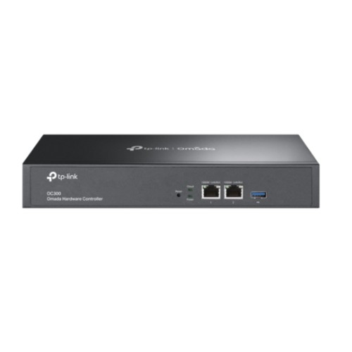 Controlador de Rede TP-Link, Gerenciamento Centralizado Omada SDN, 2 Portas Gigabit, USB 3.0, Preto, OC300