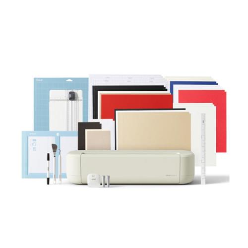 Cricut Explore 5 Kit Essencial - Máquina de Corte Inteligente 30,5 cm com Bluetooth, Corta Mais de 100 Materiais