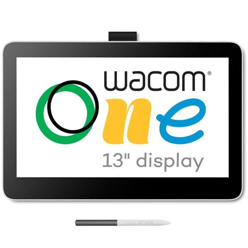 Mesa Digitalizadora Com Tela, Display Interativo Wacom One Gen 2 DTH134 13” Touchscreen Full HD