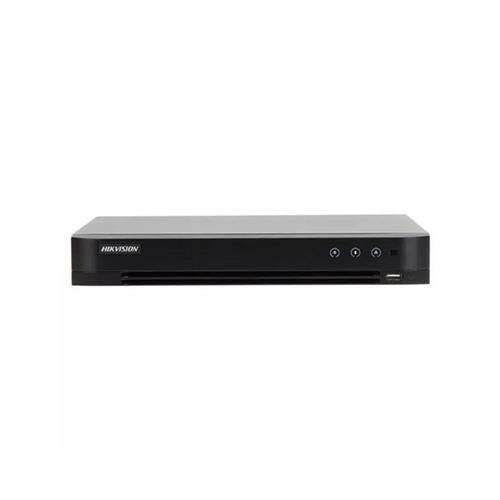 DVR Hikvision Gravador Ids-7208hqhi-m1/xt, 8 Canais, Inteligência AcuSense, 1080p, 1u, H.265, Preto