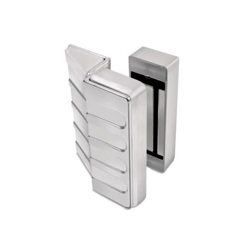 Fechadura de Eletroímã AGL AL180, Sensor, Aço, 180Kg, Cromado