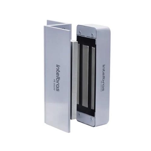 Fechadura Eletroímã Intelbras FS200, Com Sensor, 12V, Prata