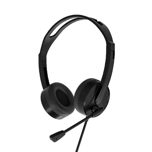 Headset Lecoo HT106 , Microfone, Drivers, 40mm, Estéreo, USB 2.0, Cabo 150cm, Preto