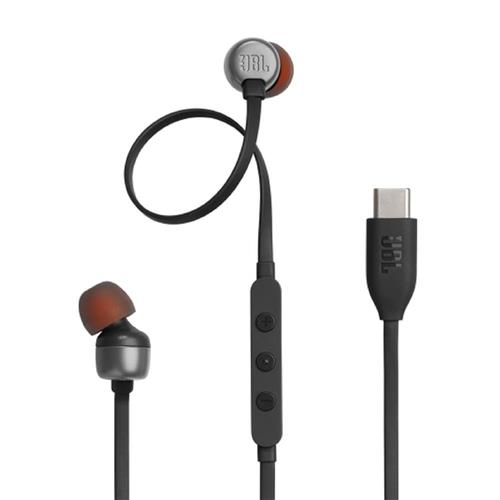 Fone de Ouvido JBL Tune 310C, USB-C, Pure Bass, In-ear, Preto