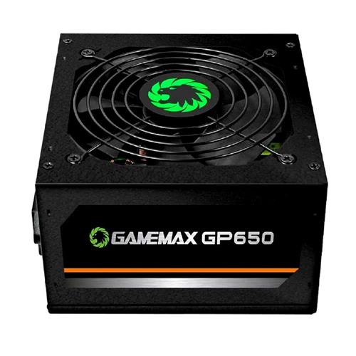 Fonte Gamemax GP650, 650W, 80 Plus Bronze, PFC Ativo, Preto