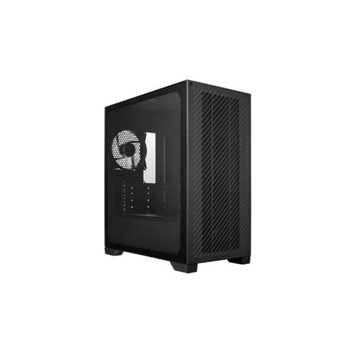 Gabinete Cooler Master Elite 301 Lite, Micro-ATX, vidro temperado, cobertura PSU, Preto