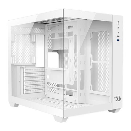 Gabinete Gamer Redragon Wideload, Sem Fan, Sem Fonte, Branco