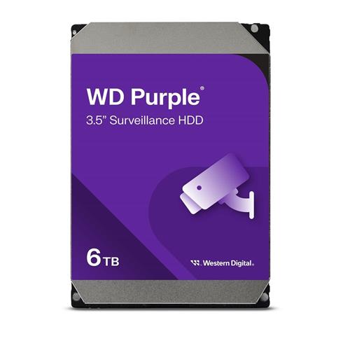 HD Western Digital WD64PURZ Purple, 6TB, 5400 RPM, 3.5", 64c