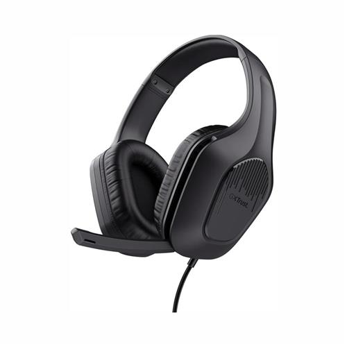 Trust Gaming GXT 415 Zirox Fone de ouvido para jogos leve - Black