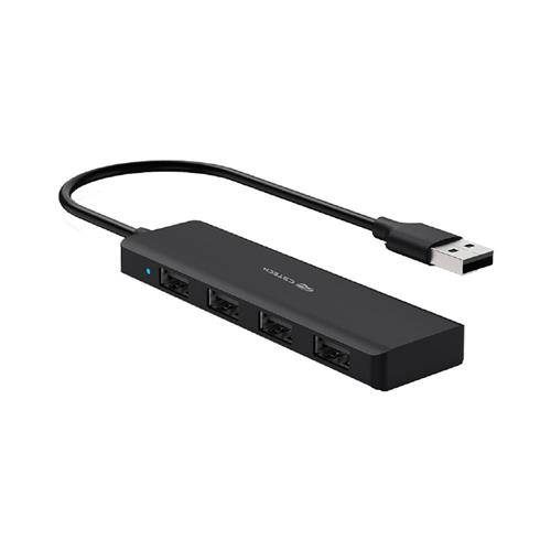Hub USB  C3Tech, 2.0, 4 Portas, USB-USB,  HU-230BKA