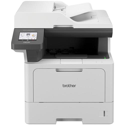 Impressora Multifuncional Brother DCPL5512DN, Laser Monocromática, Frente e Verso, Wi-Fi, Branco