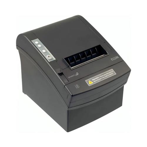 Impressora Térmica Não Fiscal Elgin i8, USB, Ethernet, Serial, Corte Automático, Preta