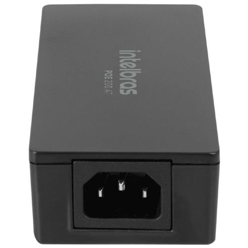 Injetor PoE 200 AT 802.3AF/AT Gigabit Ethernet Intelbras