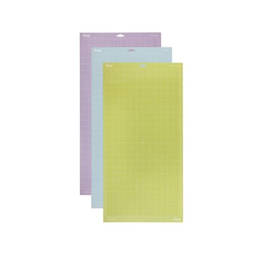 Kit de Bases de Corte Cricut Maker e Explore, Variadas, 3 Unidades, 30 × 60 cm, Aderência Leve, Padrão, Forte .