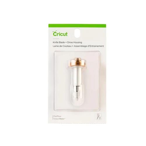 Kit de Suporte e Lâmina Estilete Cricut para Materiais Pesados, 12 mm, Prata