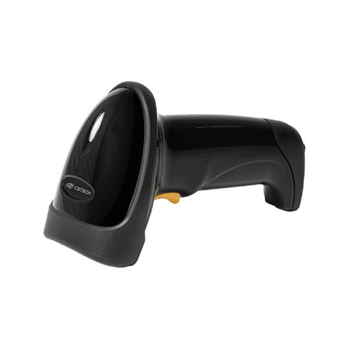 Leitor de Código de Barras C3Tech LB-40BK 1D, USB, IP42, Preto