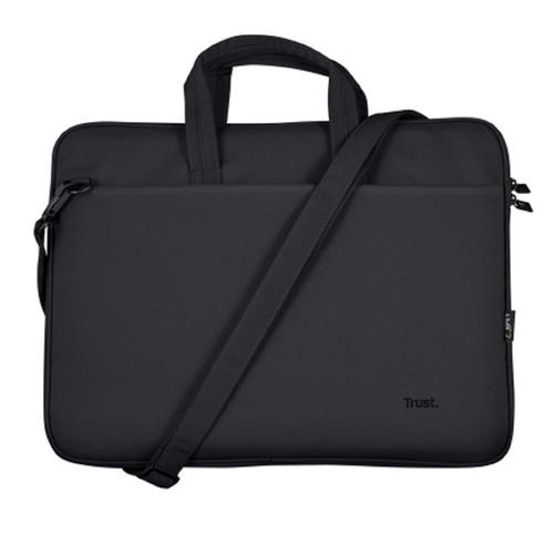Mala para Notebook Trust Bologna, 16", 2 Compartimentos, Preto