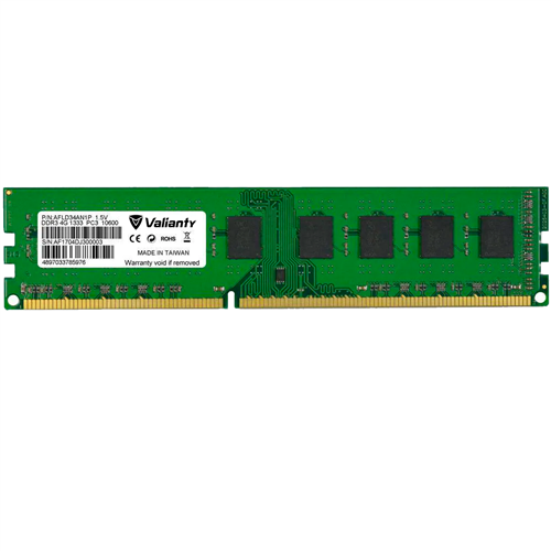Memoria U-DIMM DDR3 04GB/1333 VALIANTY Tray/50