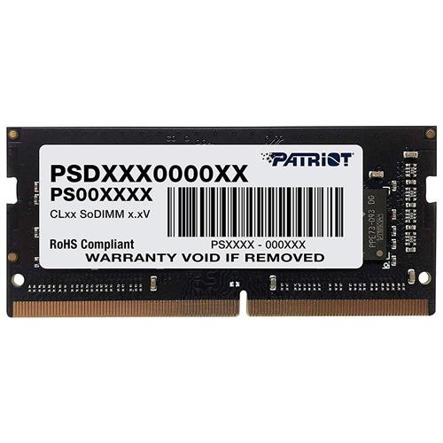 Memoria Patriot U-DIMM 4GB 2400MHz DDR4