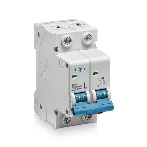 Mini Disjuntor Elgin Bipolar 80A