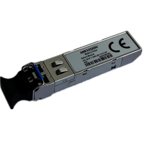 Módulo Hikvision SFP HK-SFP-1.25G-20-1310-DF, 2 Conectores, Preto