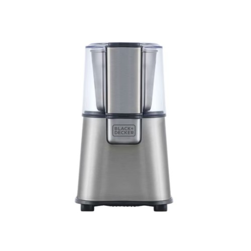 Moedor Elétrico de Café e Grãos Black+Decker, Gourmand Gris, MG200, 220W, 220V, Inox