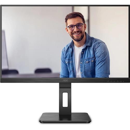 Monitor AOC 27&#34; IPS, 75 Hz, Base Ajustável, DP,  Hub USB - 27P2Q