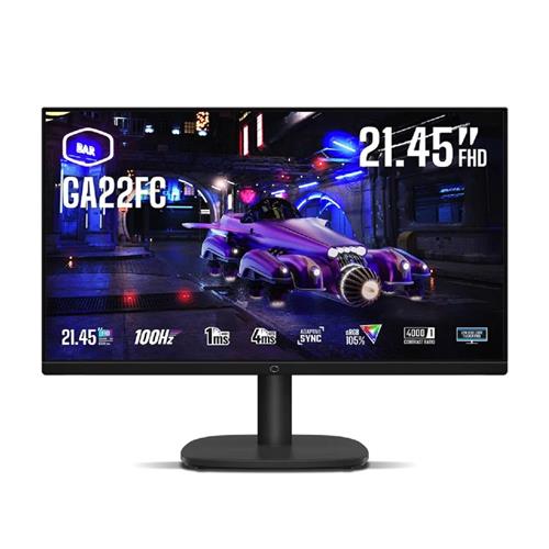Monitor Gamer, Cooler Master GA22FC, 21,45", Adapitive Sync, 1ms, 100Hz, HDMI/VGA