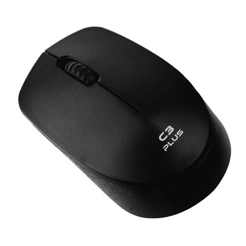Mouse C3Plus Sem Fio M-W17BK Preto